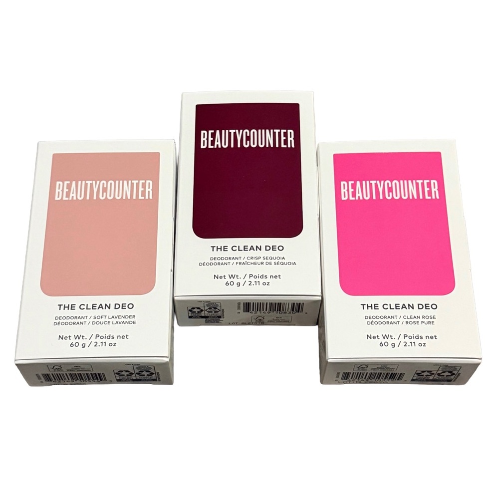 Beautycounter Deo Set - Lavender, Rose, Sequoia